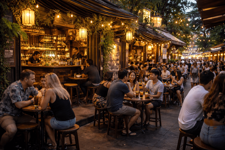 Banglamphu Bars for Easy Nights Out: Best Spots for Pre-Drink, Date Night, and Low-Key Groups