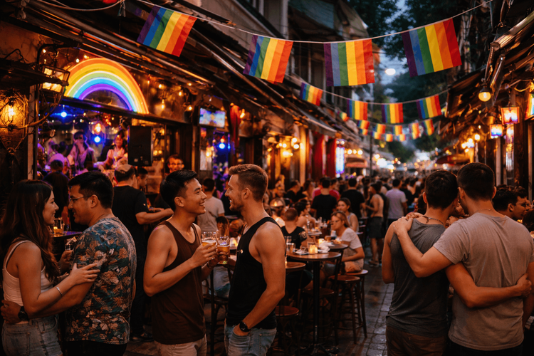 Banglamphu Gay-Friendly Bars and LGBTQ+ Nightlife: Welcoming Spots Near Khao San Road