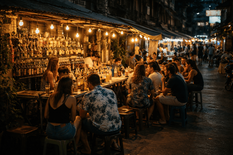 Banglamphu Late-Night Bottle Bars: Where to Drink After the Khao San Crowd Thins Out