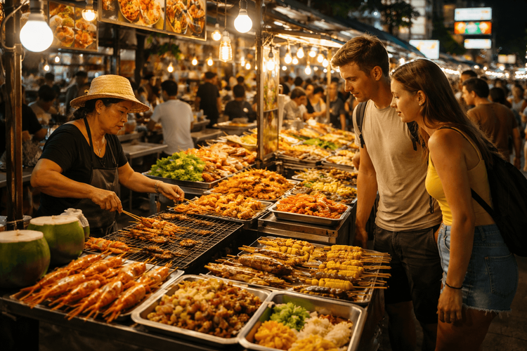 Best Bangkok Night Market Food Stalls to Try from Khao San Road