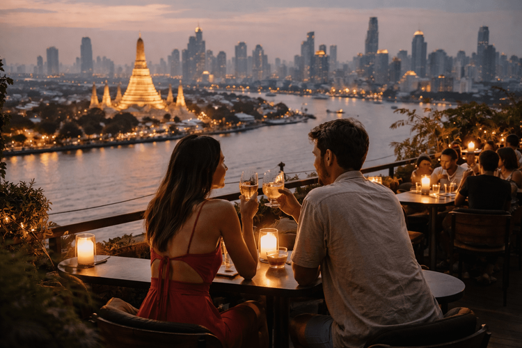 Best Bangkok Rooftop Bars for Date Nights Worth the Ride from Khao San Road