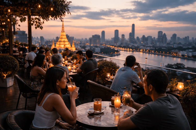 Best Bangkok Rooftop Bars with Craft Cocktails Worth the Trip from Khao San Road