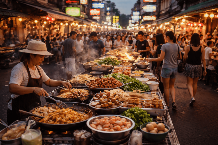 Best Bangkok Street Food Around Khao San Road for Breakfast, Lunch, and Midnight Snacking
