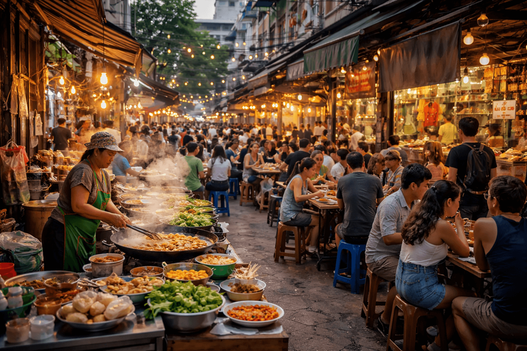 Best Bangkok Street Food Streets Near Khao San Road: Where to Go When You Want Real Local Dishes