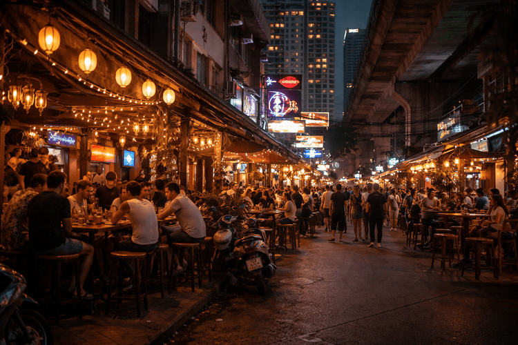 Best Bars and Nightlife in Sukhumvit for First-Time Visitors: Nana, Asok, Phrom Phong, Ekkamai, and Thonglor