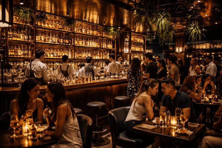 Best Bars and Nightlife Near Phrom Phong on Sukhumvit: Stylish Wine Bars, Speakeasies, and Dinner-to-Drinks Spots