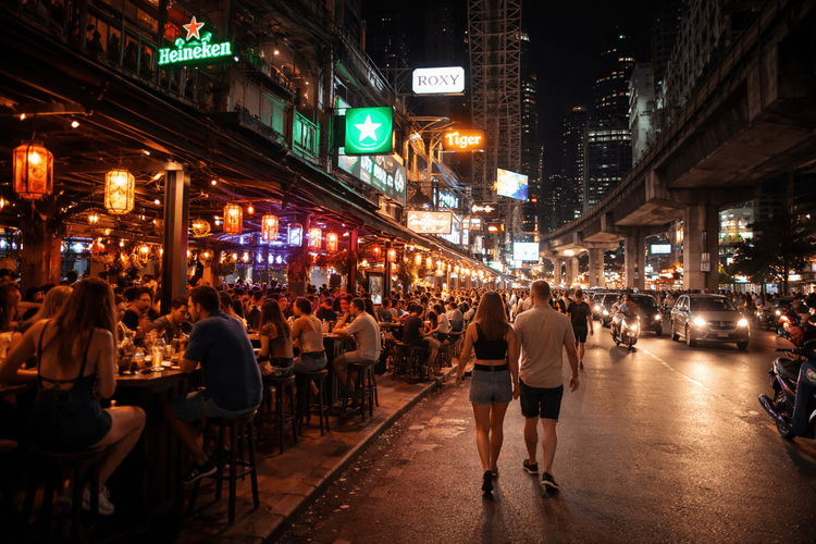 Best Bars and Nightlife on Sukhumvit by Area: Asok, Nana, Thonglor, and Ekkamai