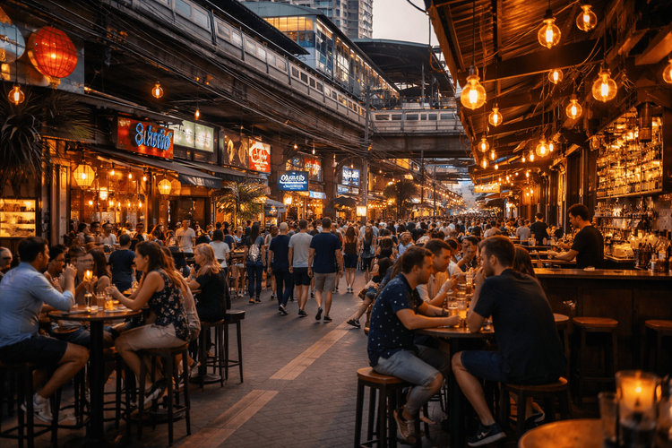 Best Bars and Nightlife on Sukhumvit by BTS Station: Where to Go from Asok to Thonglor