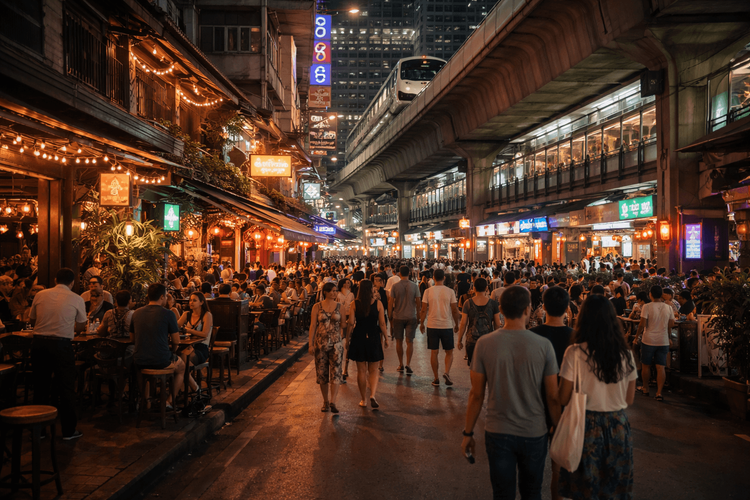 Best Bars and Nightlife on Sukhumvit by BTS Stop: Nana, Asok, Phrom Phong, Ekkamai, and Thonglor