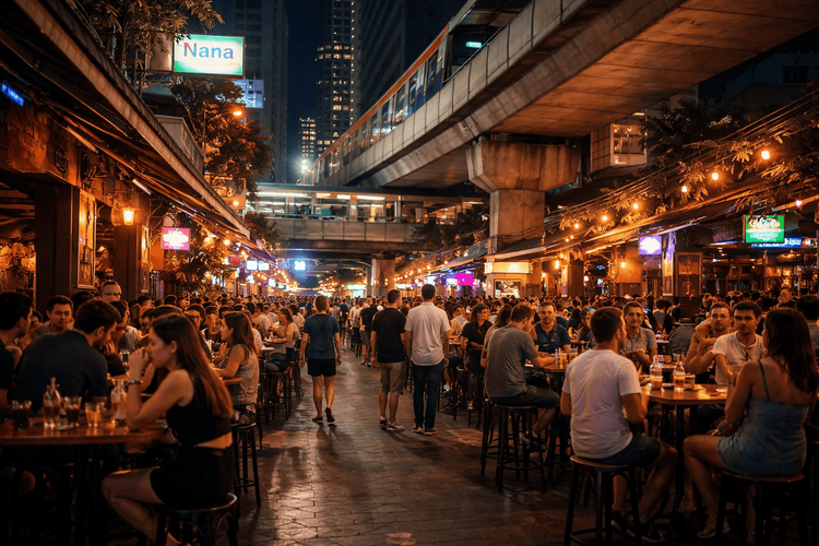 Best Bars and Nightlife on Sukhumvit by BTS Stop: Where to Go from Nana to Thong Lo