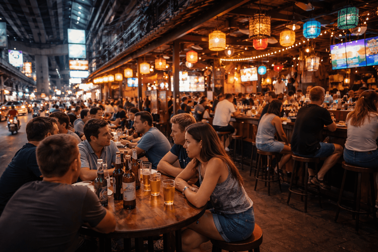 Best Bars and Nightlife on Sukhumvit for Cheap Beers, Drafts, and Easy-Going Nights