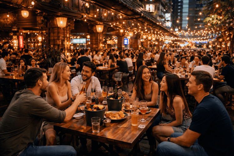 Best Bars and Nightlife on Sukhumvit for Groups: Easy Meet-Up Spots, Big Tables, and Late-Night Energy