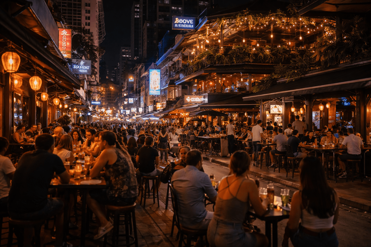 Best Bars and Nightlife on Sukhumvit Soi 11: Where to Go for Rooftop Drinks, Live Music, and Late-Night Vibes