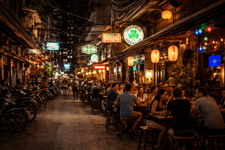 Best Bars and Nightlife on Sukhumvit Soi 33, 39, and 49: Where to Go for Cocktails, Pubs, and Late-Night Eats