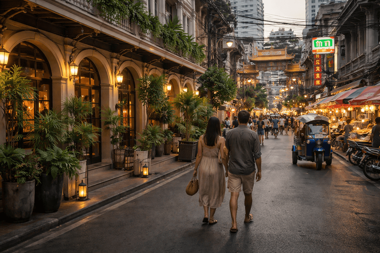 Best Boutique Hotels Near Yaowarat (Chinatown) for Couples, Foodies, and Easy MRT Access