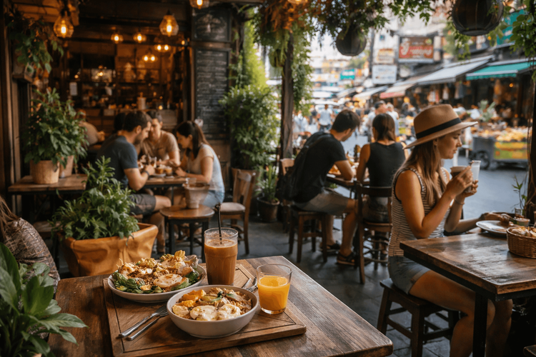 Best Cafes on Khao San Road for Breakfast, Iced Coffee, and a Slow Start to the Day