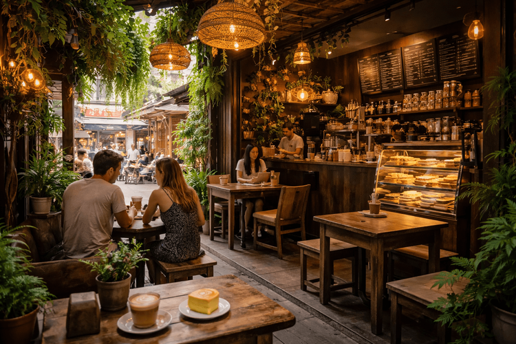 Best Cafes on Khao San Road for Coffee, Cakes, and a Quiet Break from the Chaos