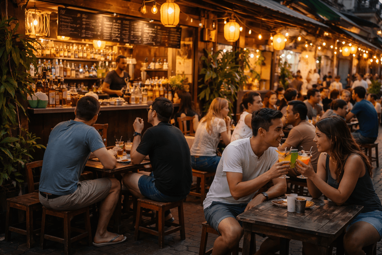 Best Cheap Cocktail Bars in Banglamphu for Happy Hour and Casual Drinks
