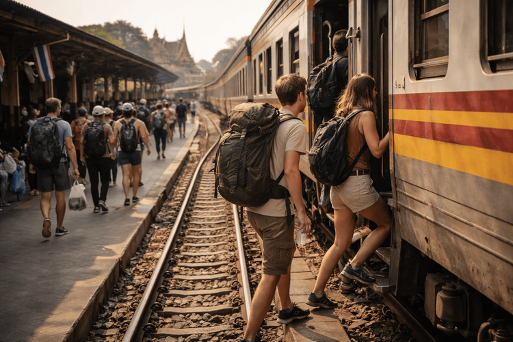 Best Cheap Day Trips from Bangkok by Train for Backpackers