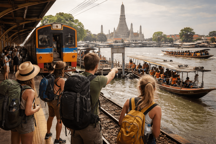 Best Day Trips from Bangkok for Backpackers by Train, Bus, and Ferry