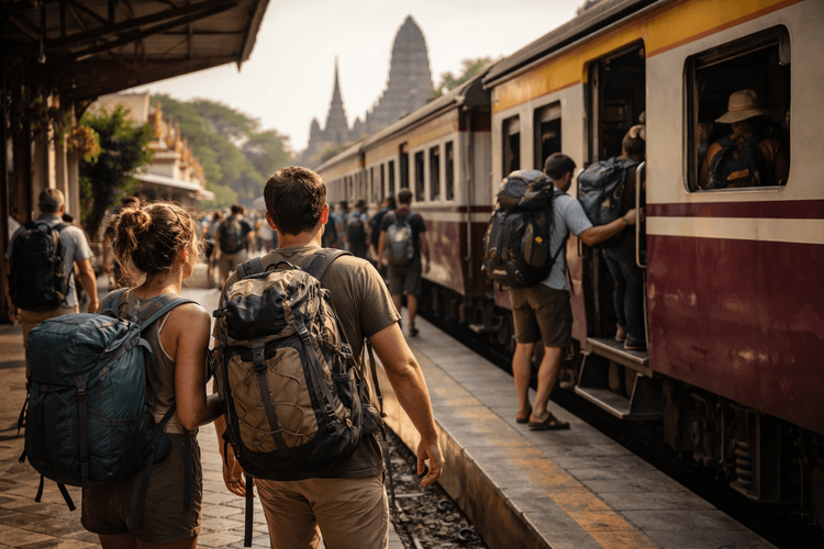 Best Day Trips from Bangkok for Backpackers Who Prefer Easy Overnights-to-Day-Trip Routes by Train