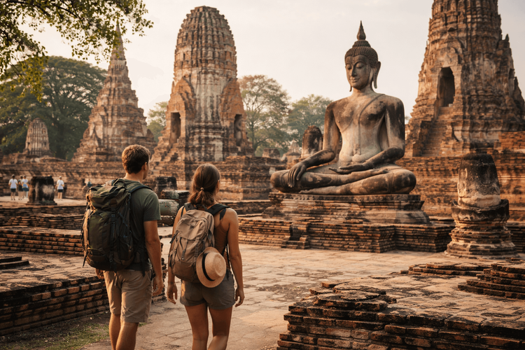 Best Day Trips from Bangkok for Backpackers Who Want Ancient Ruins, History, and Easy Train Travel