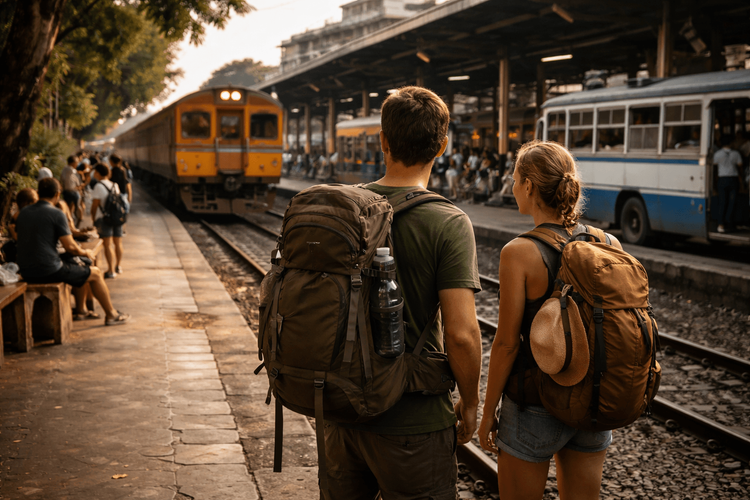 Best Day Trips from Bangkok for Backpackers Who Want Cheap Trains, Local Buses, and Easy Overnights