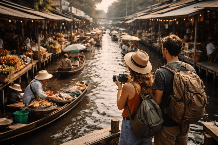 Best Day Trips from Bangkok for Backpackers Who Want Water, Markets, and Small-Town Vibes