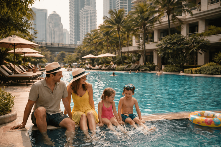 Best Family-Friendly Hotels in Silom for Pools, Larger Rooms, and Easy Transit
