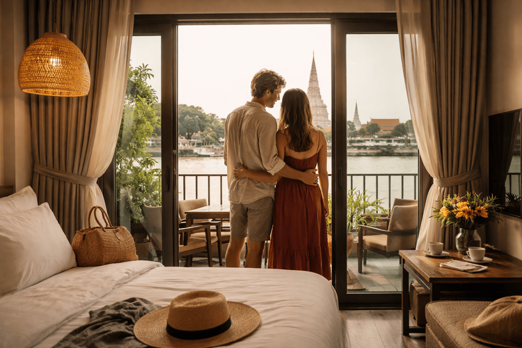 Best Hostels and Hotels in Banglamphu for Couples: Private Rooms, River Views, and Walkable Old Town Stays