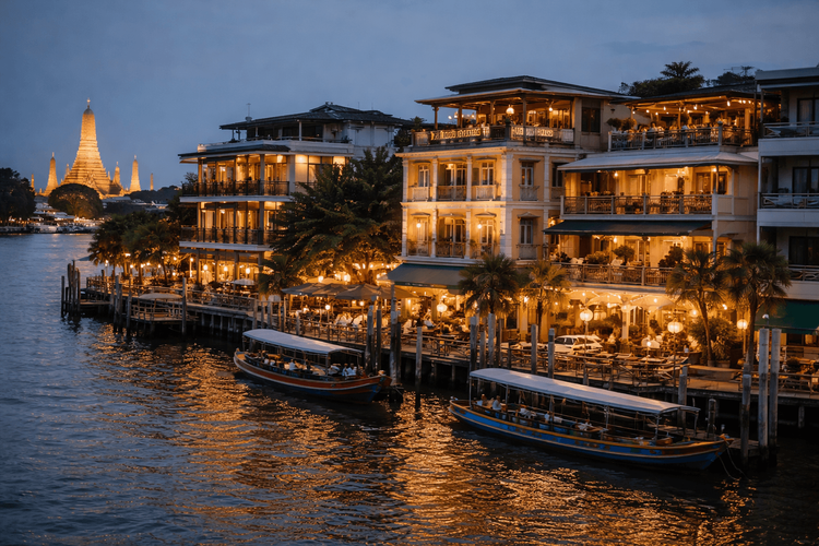 Best Hostels and Hotels in Banglamphu for Riverside Views and Walkable Old Town Nights