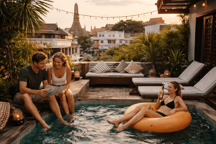 Best Hostels and Hotels in Banglamphu for Solo Travelers, Couples, and Small Groups