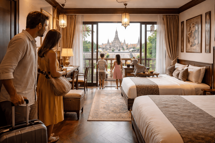 Best Hotels in Bangkok Old City for Families: Spacious Rooms, Easy Sightseeing, and Smooth Stays in Rattanakosin