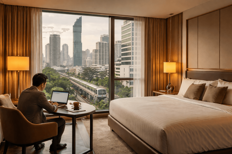Best Hotels in Silom for Business Travelers: Quiet Rooms, BTS Access, and Easy Dining