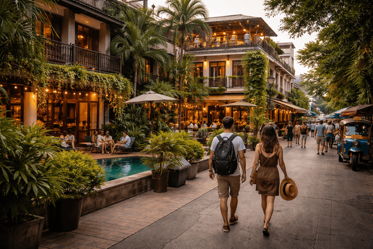 Best Hotels Near Khao San Road for Different Travel Styles: Quiet, Social, Family, and Mid-Range Picks