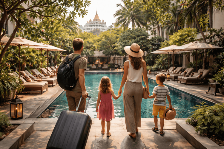 Best Hotels Near Khao San Road for Families: Quiet Rooms, Extra Space, and Easy Sightseeing