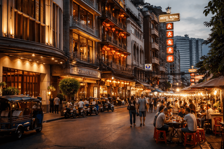 Best Hotels Near Yaowarat (Chinatown) for Night Market Food Hops and MRT Access