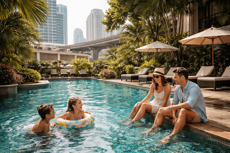 Best Hotels on Sukhumvit Road for Families: Spacious Rooms, Pools, and BTS Convenience