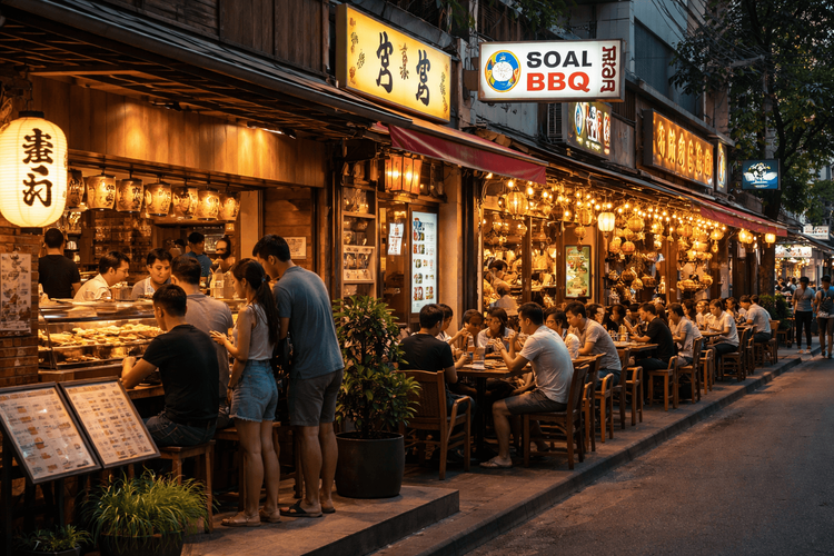 Best International Restaurants on Sukhumvit Road for Sushi, Korean BBQ, and Indian Curries