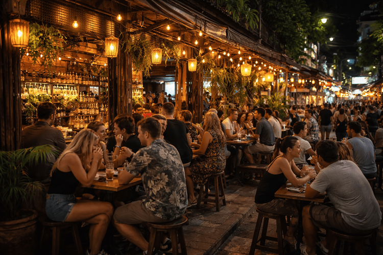 Best Late-Night Bars in Banglamphu for Post-Dinner Drinks Near Khao San Road