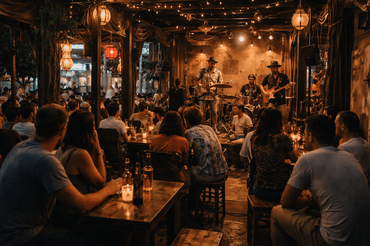 Best Live Music Bars in Banglamphu: Where to Hear Jazz, Rock, and Acoustic Sets After Dark