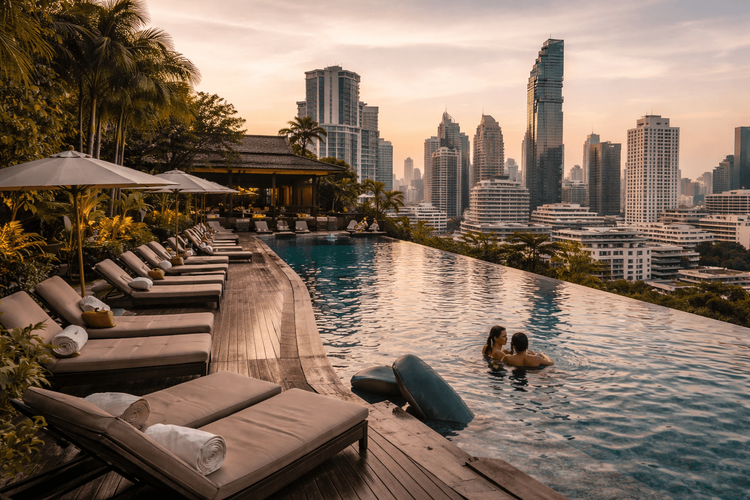Best Luxury Hotels in Silom for Rooftop Pools, Spa Time, and Business-Grade Comfort