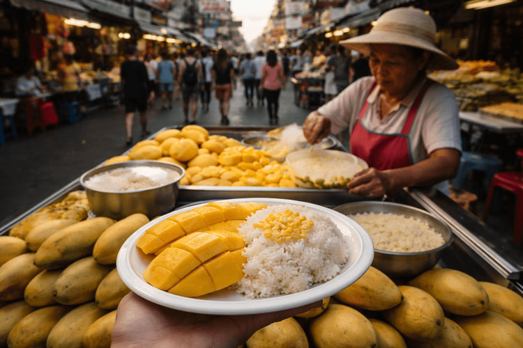 Best Mango Sticky Rice in Bangkok: Khao San Road, Old Town, and Dessert Stalls Worth the Detour