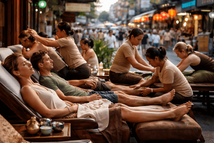 Best Massage Types Near Khao San Road: Foot, Thai, Oil, and Aromatherapy for Different Traveler Needs
