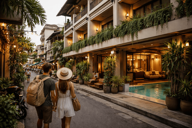 Best Mid-Range Hotels Near Khao San Road for Couples, Solo Travelers, and Short Bangkok Stays