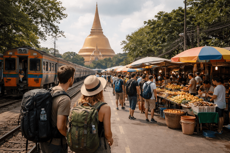 Best Nakhon Pathom Day Trips from Bangkok for Backpackers: Giant Stupa, Markets, and Easy Rail Access