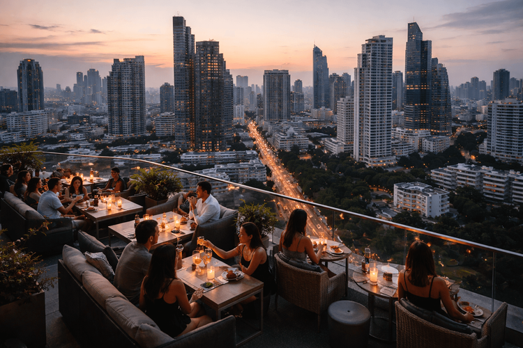 Best Rooftop Bar Alternatives on Sukhumvit: Sky Lounges, Terrace Bars, and High-Floor Hangouts