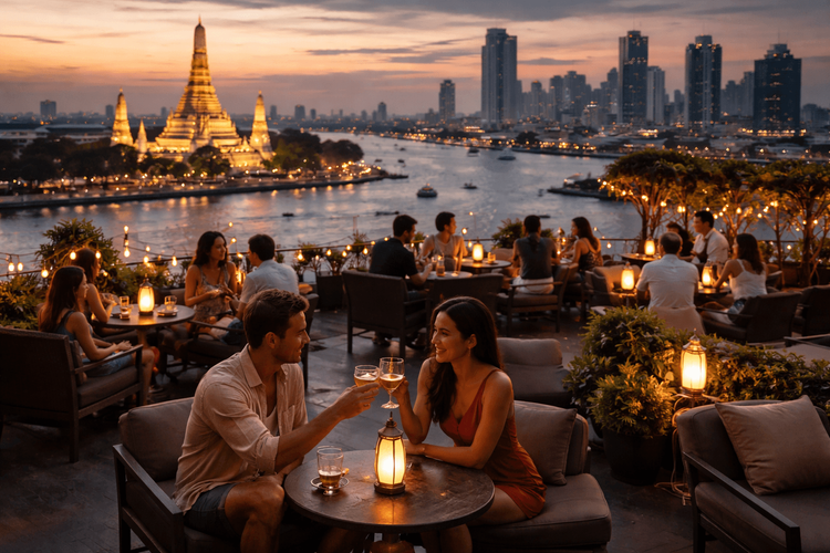 Best Rooftop Bars in Bangkok by Vibe: Chic, Date-Night, Party and Chill Picks from Khao San Road