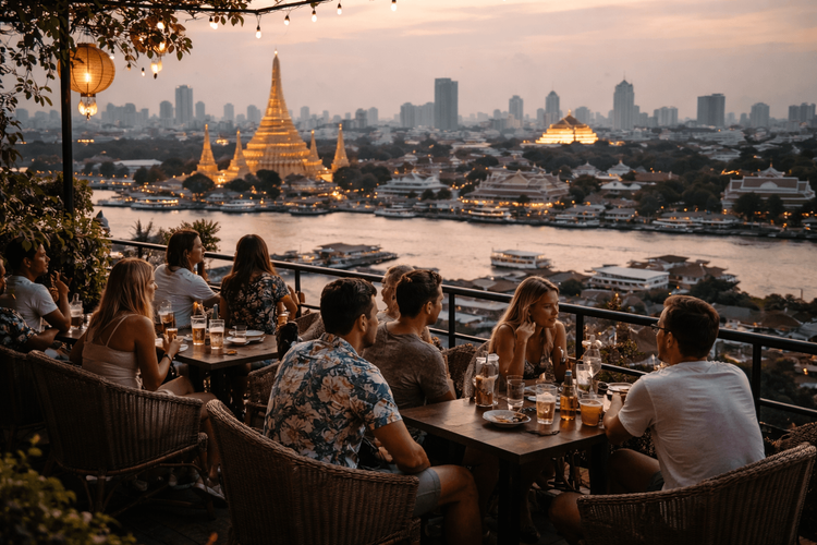 Best Rooftop Bars in Bangkok for First-Time Visitors Staying Near Khao San Road
