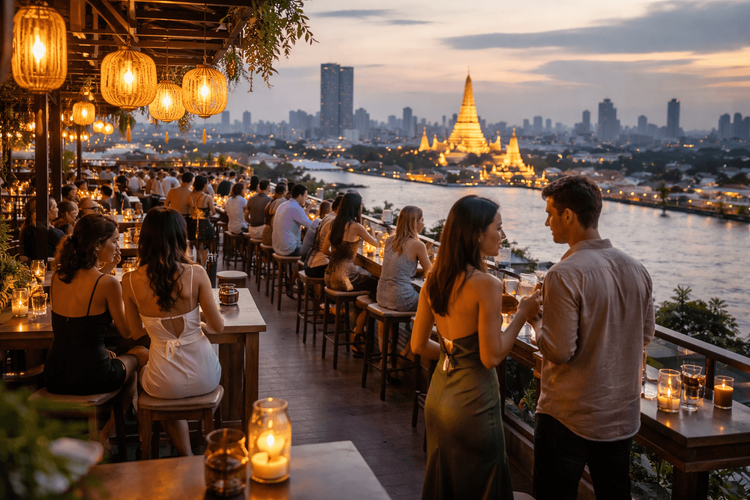 Best Rooftop Bars in Bangkok with Dress Codes and Reservation Tips for Khao San Road Travelers